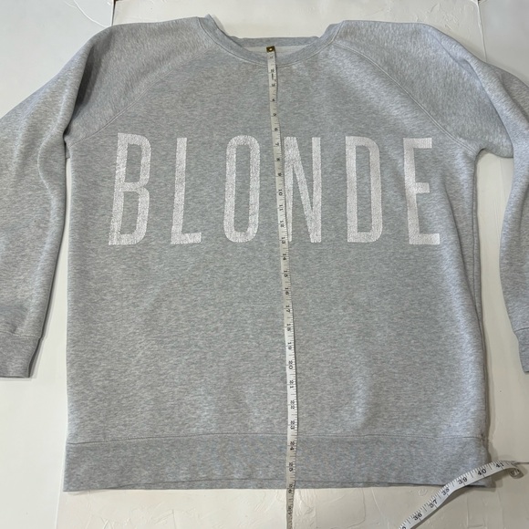 Brunettes The Label The "BLONDE" Big Sister Crew Neck Sweatshirt - Picture 4 of 7